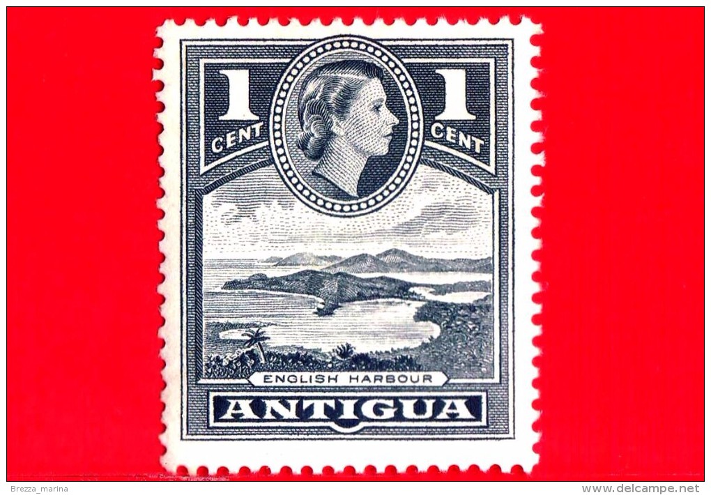 Nuovo - MNH - ANTIGUA - 1953 - Definitivi - English Harbour - 1 - 1858-1960 Kronenkolonie