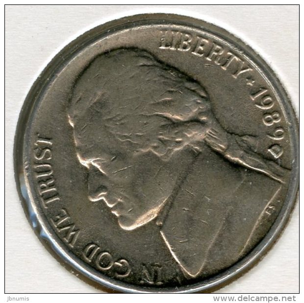 Etats-Unis USA 5 Cents 1989 D KM A192 - 1938-…: Jefferson