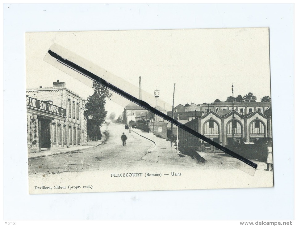 CPA   -   Flixecourt  (Somme)  -  Usines - Flixecourt