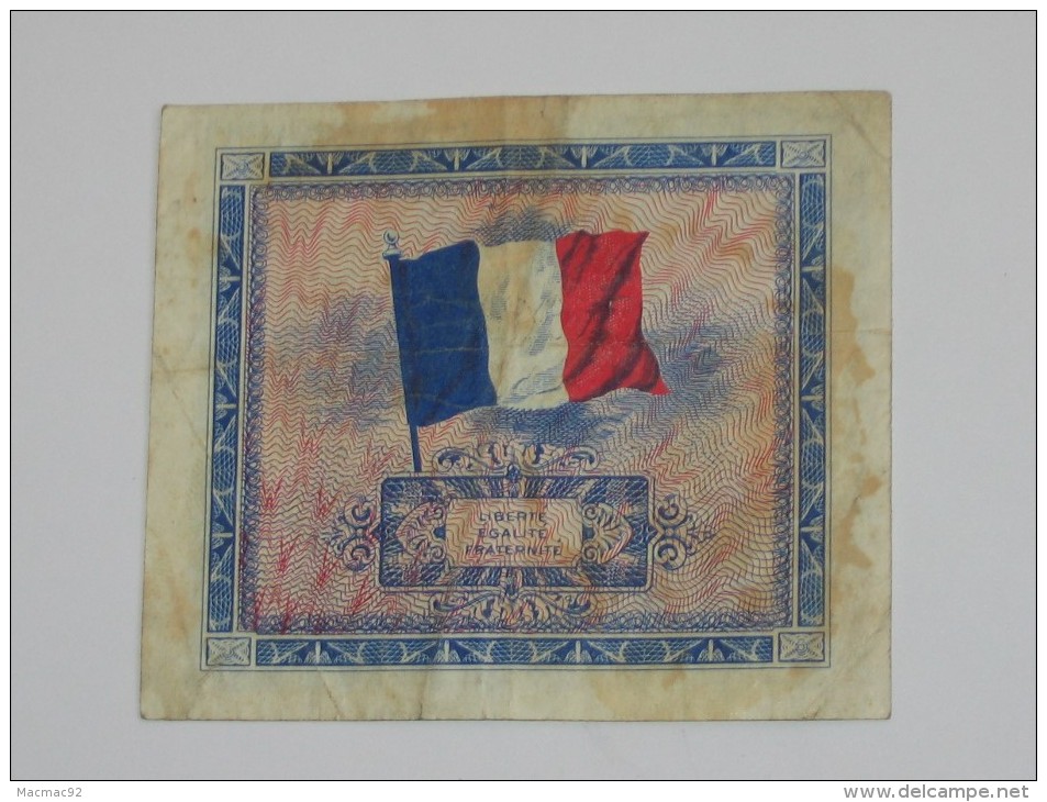 2 Francs - DRAPEAU FRANCE - Billet Du Débarquement -  Sans Série  **** EN ACHAT IMMEDIAT ****. - 1944 Drapeau/France