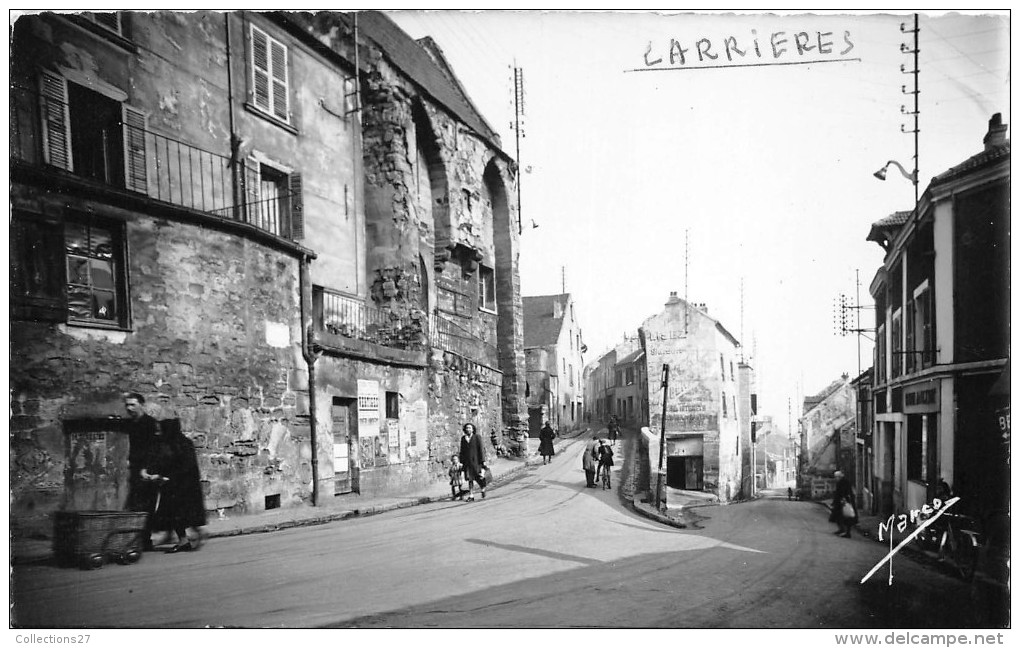 78-CARRIERES-SUR-SEINE- RUE GABRIEL PERI,  RUE DE BEZONS - Carrières-sur-Seine