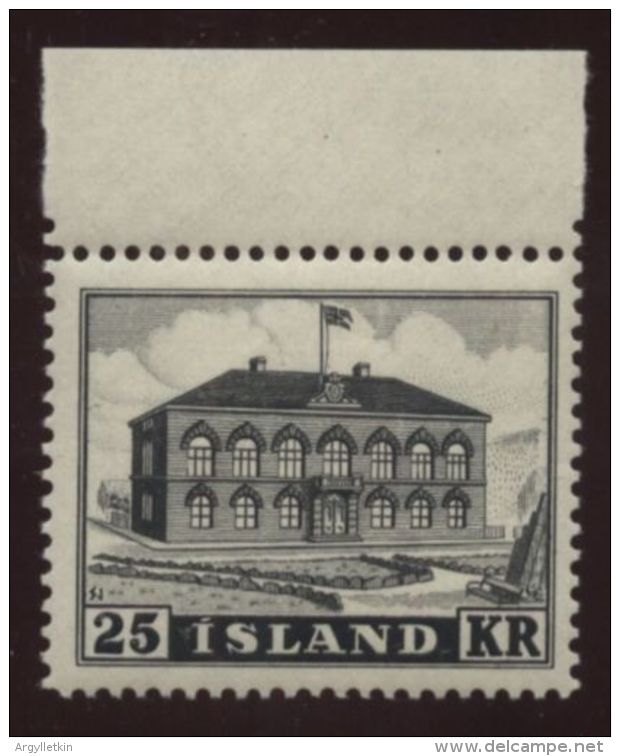 ICELAND 1952 PARLIAMENT 25kr MNH! - Neufs