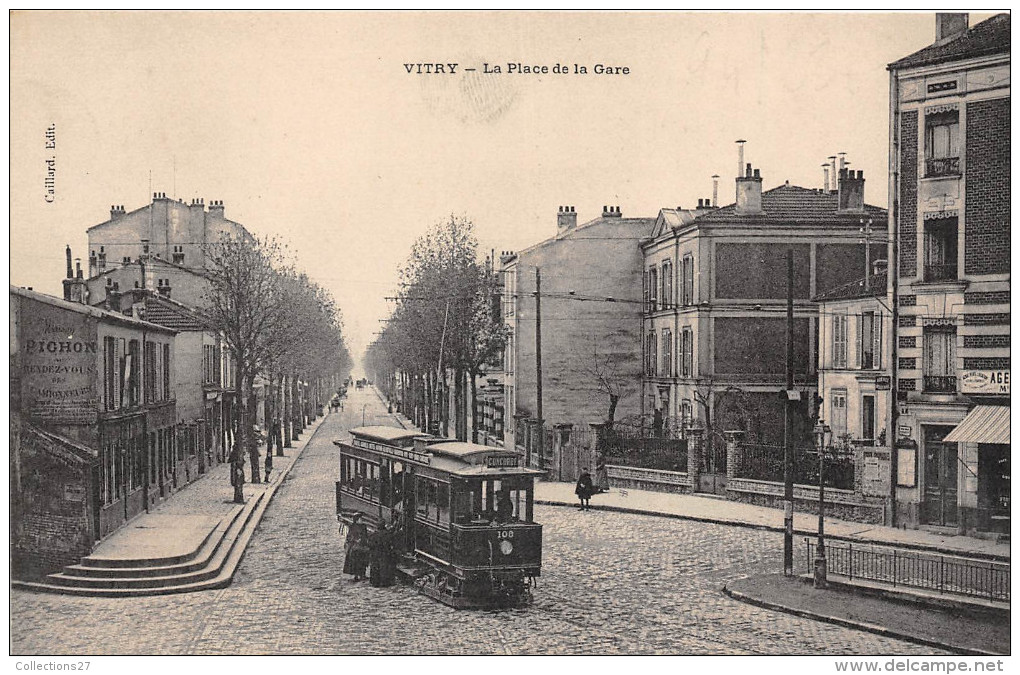 94-VITRY SUR SEINE- PLACE DE LA GARE - Vitry Sur Seine