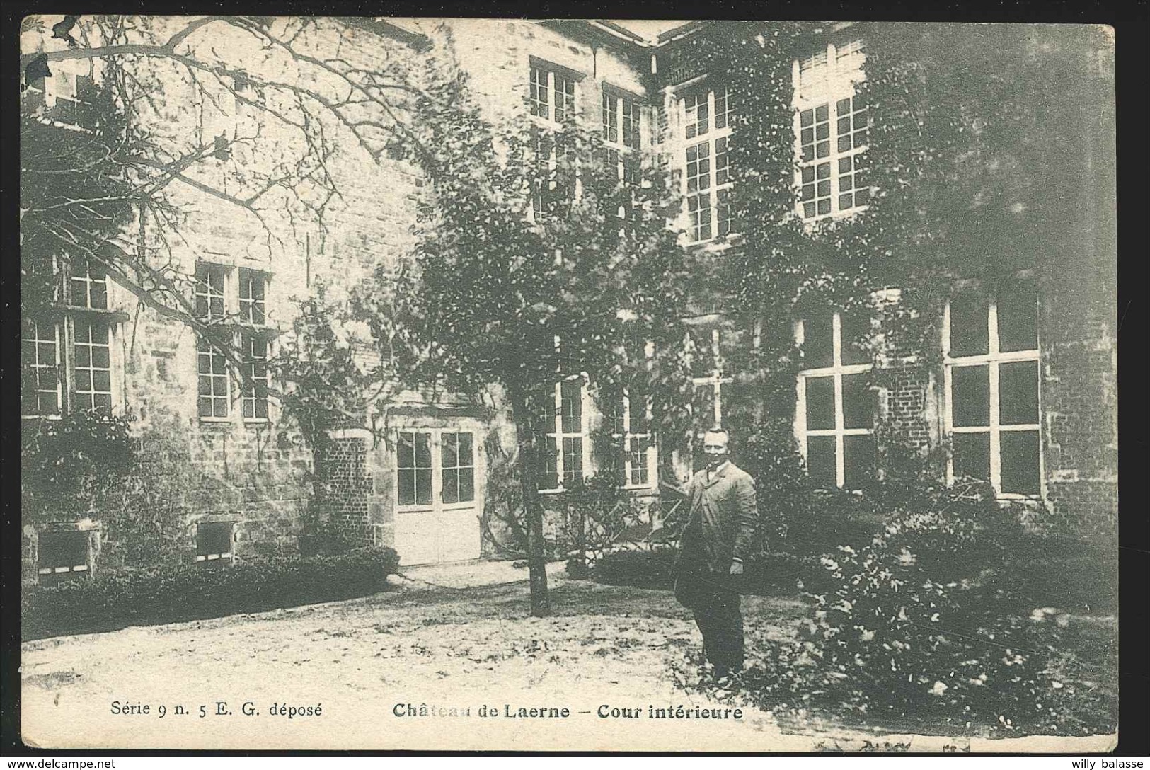 +++ CPA - LAARNE - Château De LAERNE - Cour Intérieure E.G. Série 9 N° 5  // - Laarne