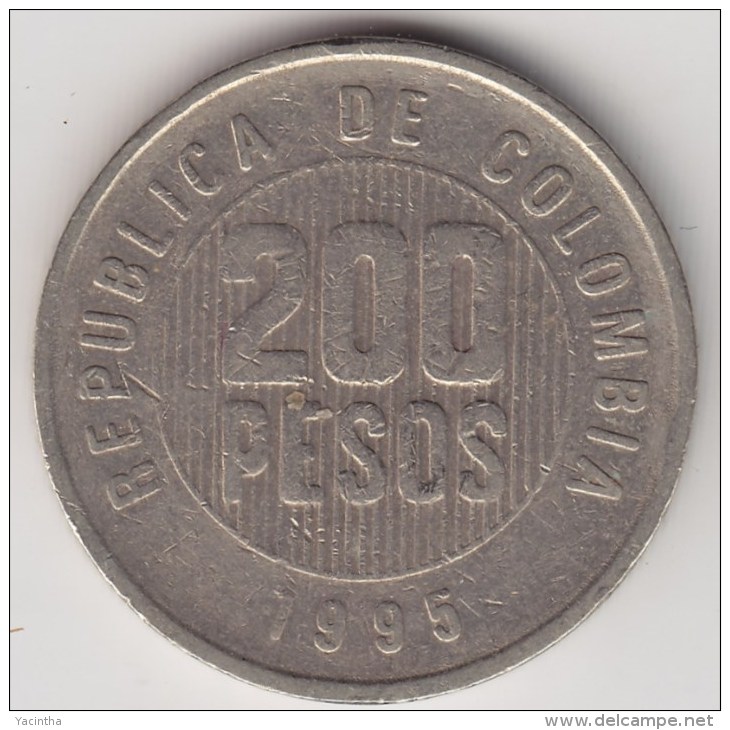 @Y@    Colombia   200 Pesos  1995   (3186) - Kolumbien