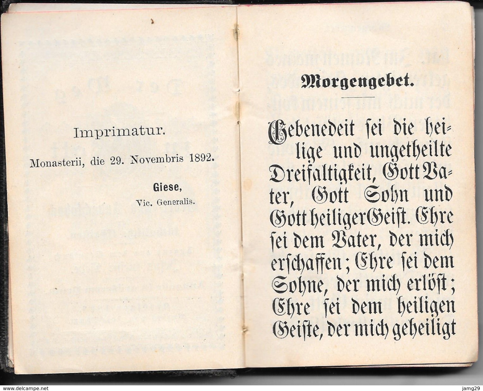 Duitsland/Deutschland, Gebetsbuch, Der Weg Zu Gott, 1899 - Christentum