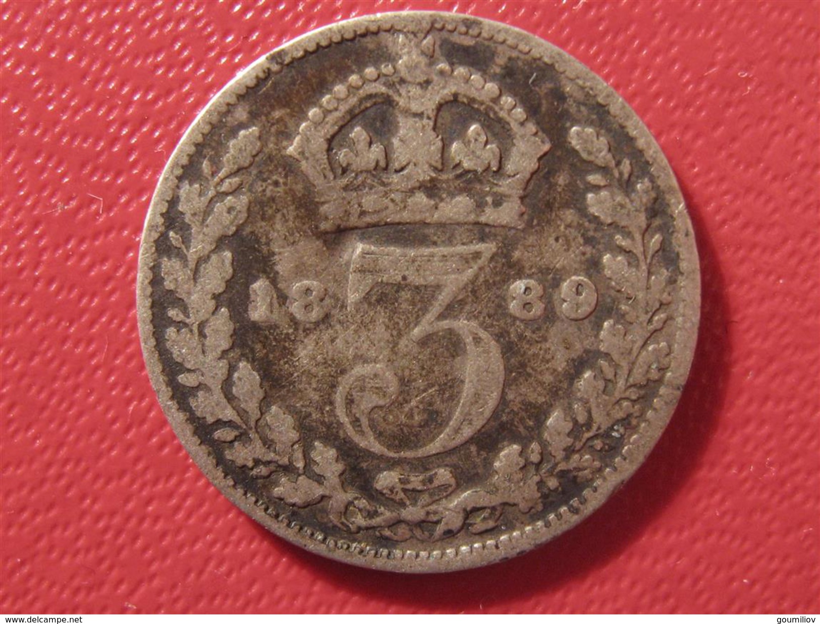 Grande-Bretagne - UK - 3 Pence 1889 5646 - F. 3 Pence