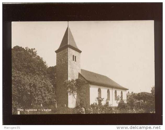 Lignières L'église édit. Co  N° 7796 - Lignières