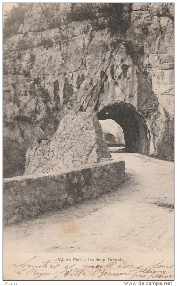 VAL DE FIER Les Deux Tunnels - Andilly
