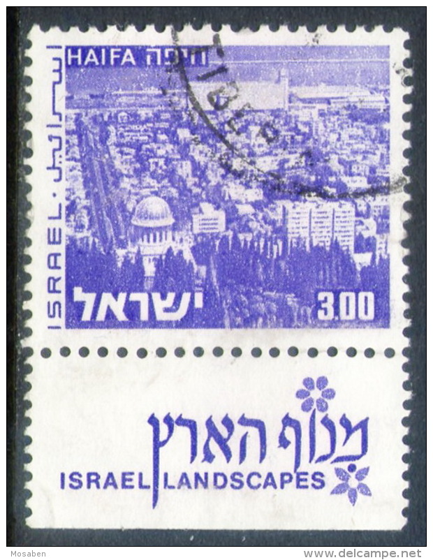 Yv. 471 A	-	2 Bandas De Fósforo -			ISR-5634 - Used Stamps (with Tabs)