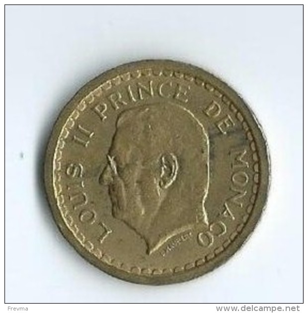 Monaco Louis II 2 Francs 1945 - 1922-1949 Louis II