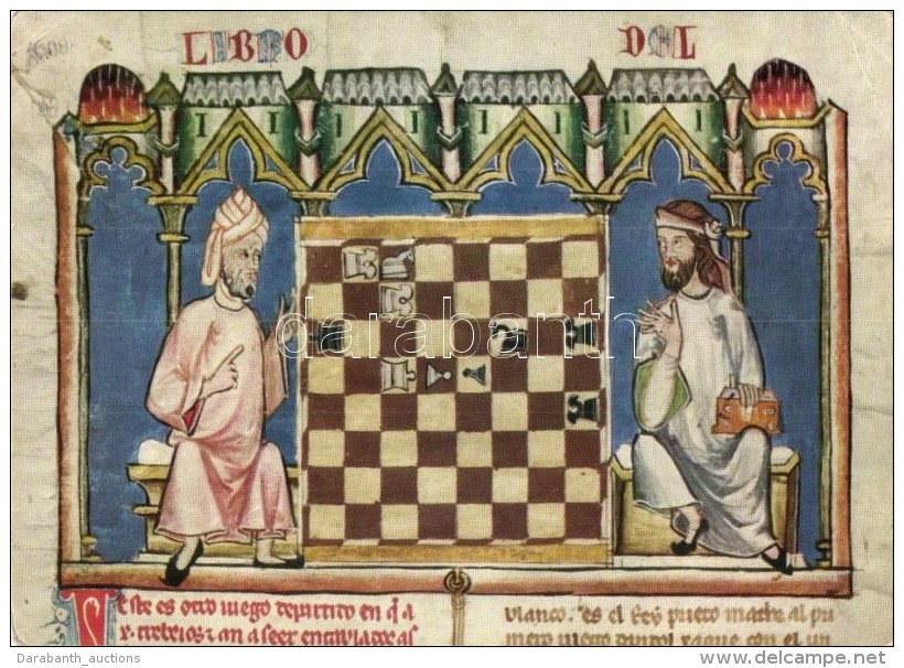 * T2/T3 'Ur Alfons Den Vises Schackbok' / From Alfons The Wise's Chess Book, Chess Players, Modern Reprint (EK) - Non Classés