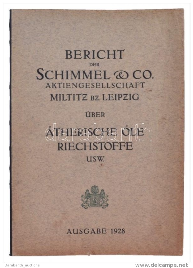 1927 Német Vegyiárú Forgalmazó Cég Képes IsmertetÅ‘ Füzete, A... - Non Classificati