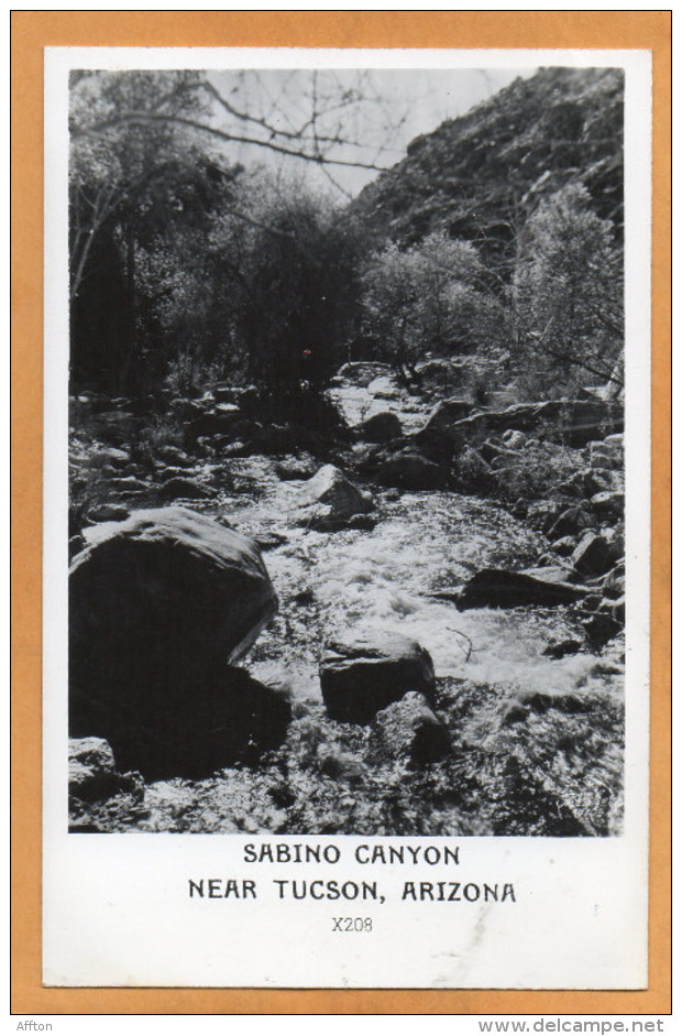 Tuscon AZ Old Real Photo Postcard - Tucson