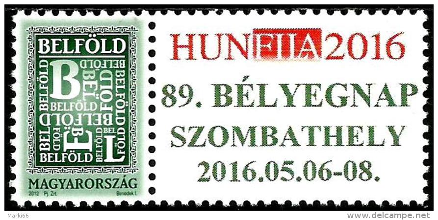 Hungary - 2016 - HUNFILA 2016 International Stamp Exhibition - Mint Personalized Stamp - Ungebraucht