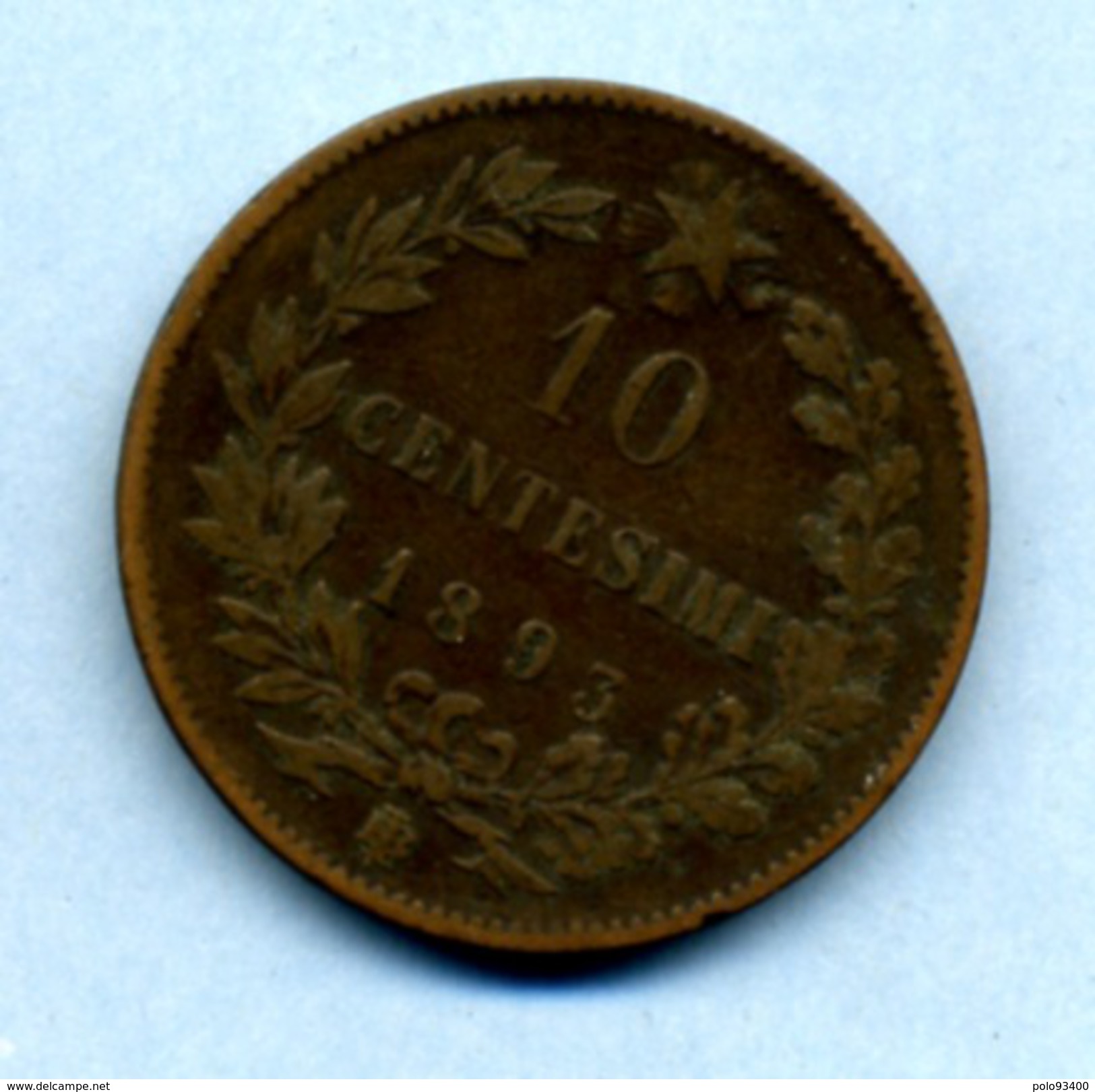 1895 10 Centesimi UB I - 1878-1900 : Umberto I