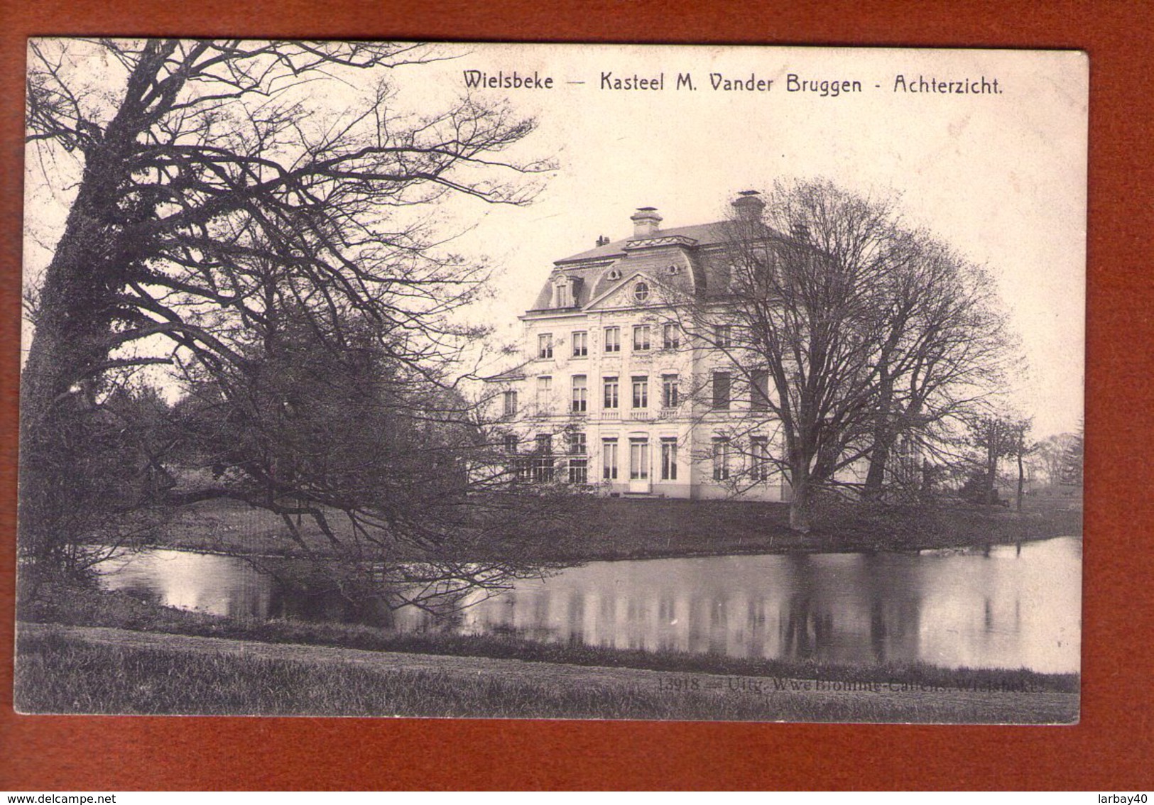 1 Cpa Wielsbeke Kasteel M Vander Bruggen - Wielsbeke