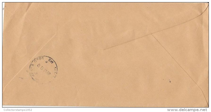 4643FM- MAILBOX, LANDSCAPE, STAMPS ON COVER, 2013, FINLAND - Lettres & Documents