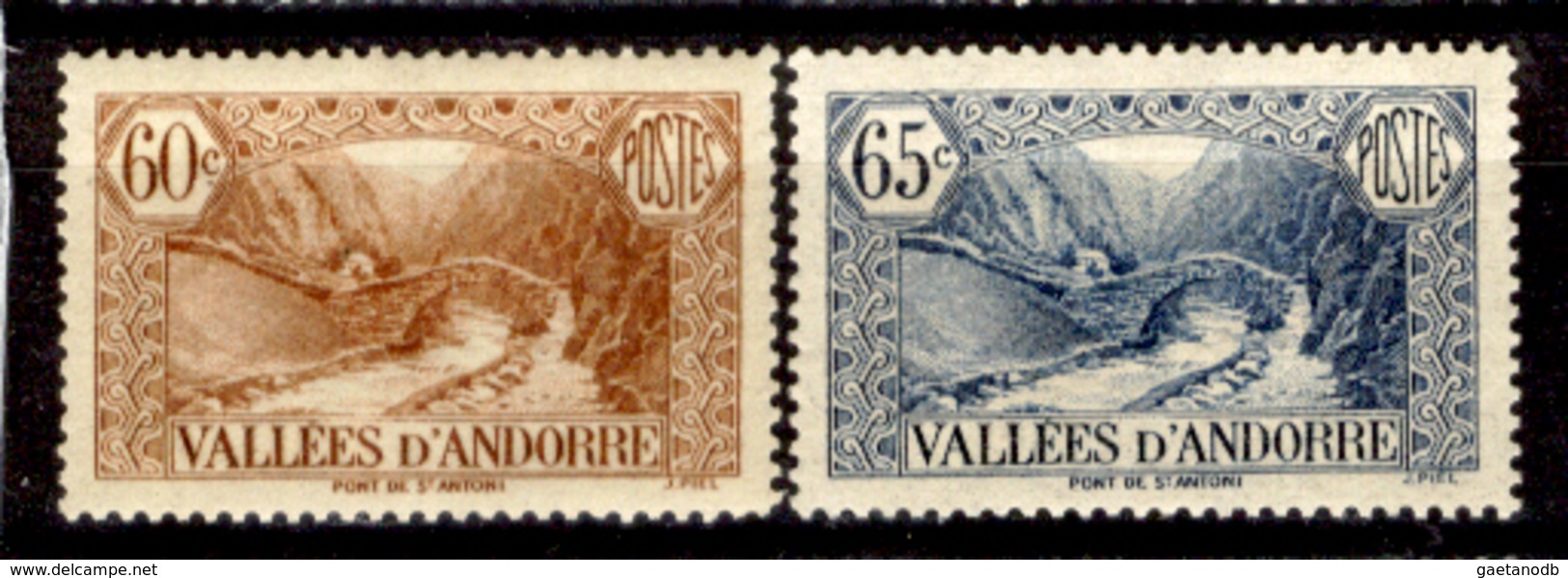 Andorra-021 - Valori Emessi Negli Anni 1932-33 E 1937-43 (+) Hinged - Privi Di Difetti Occulti. - Neufs