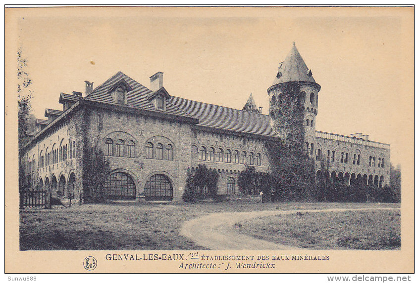 Genval-les-Eaux - Etablissement Des Eaux Minérales - Architecte J Wendrickx - Rixensart