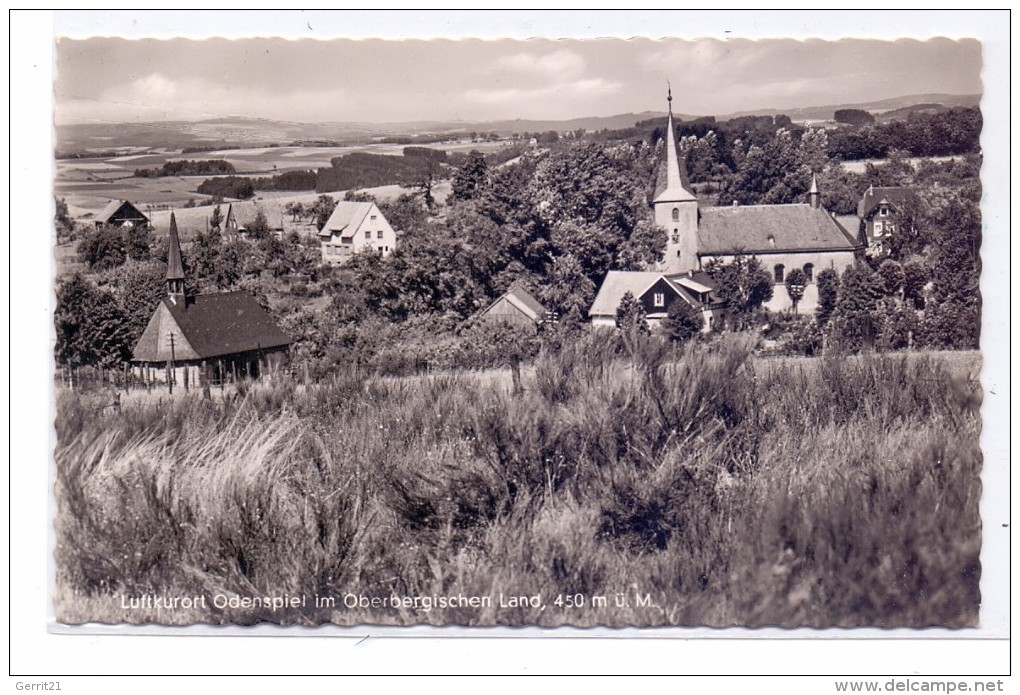 5226 REICHSHOF-ECKENHAGEN - ODENSPIEL, Teilansicht, 1956 - Gummersbach