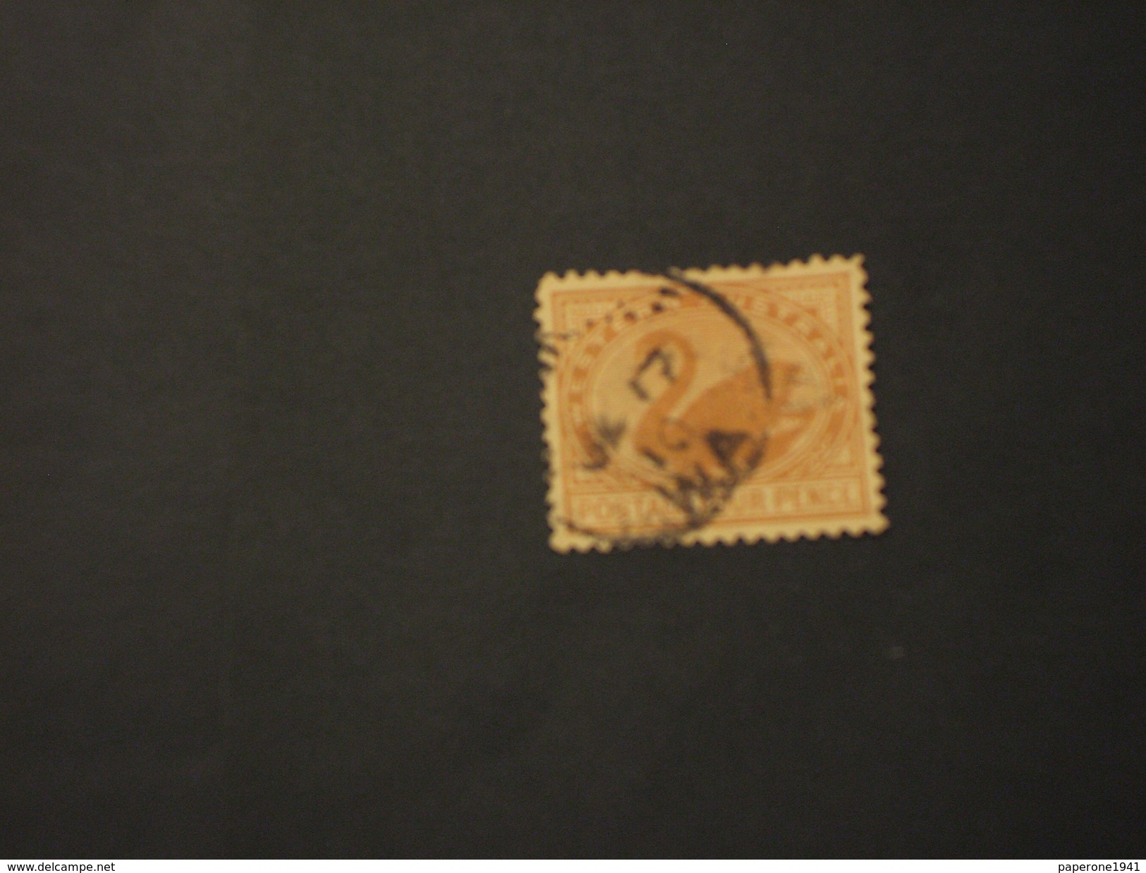 W. AUSTRALIA - 1905/12 CIGNO  4 P. - TIMBRATO/USED - Used Stamps