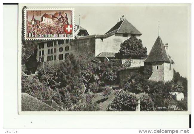 Carte  De   Laupen  Schloss - Laupen