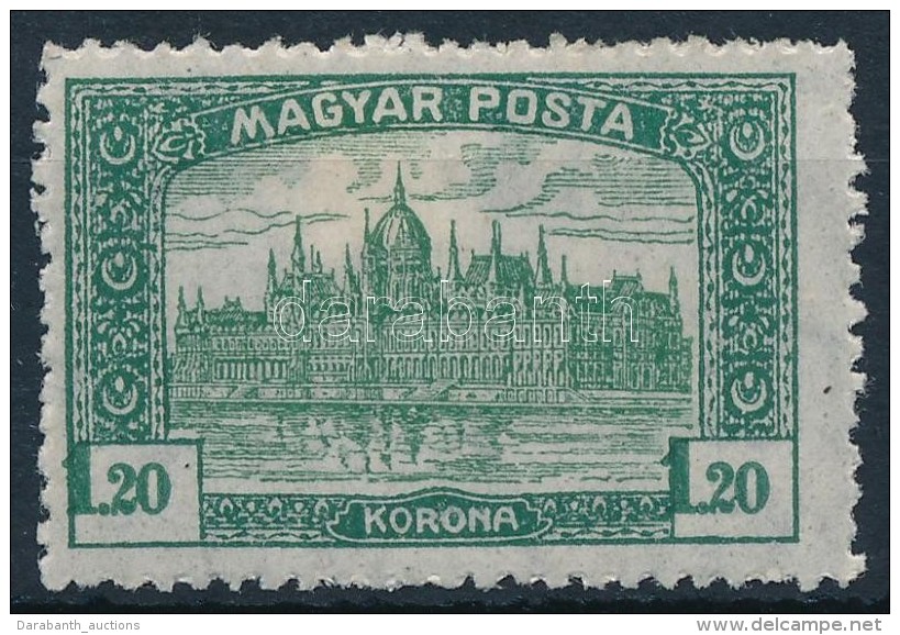 * 1919 Magyar Posta 1.20K Eltolódott értékszámmal / Mi 255 With Shifted Numeral - Otros & Sin Clasificación