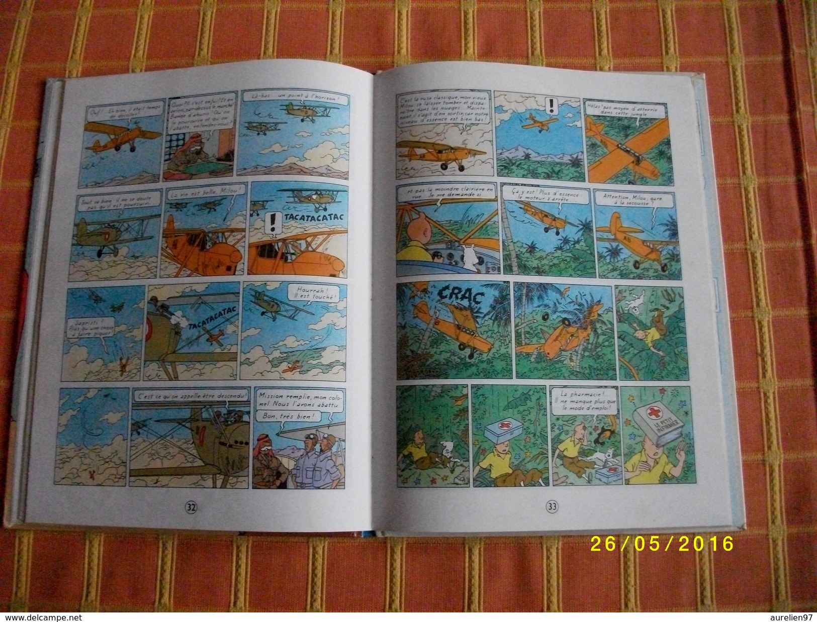 TINTIN Les Cigares Du Pharaon 1966 TBE - Hergé