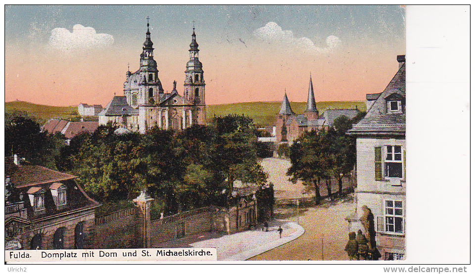 AK Fulda - Domplatz Mit Dom Und St. Michaelskirche - 1917 (25618) - Fulda