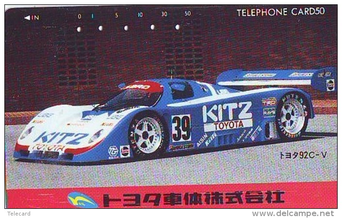 Télécarte JAPON * TOYOTA (1181) Phonecard JAPAN * VOITURE * Auto CAR * TELEFONKARTE * - Voitures