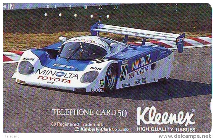 Télécarte JAPON * TOYOTA (1185) Phonecard JAPAN * VOITURE * Auto CAR * TELEFONKARTE * - Voitures