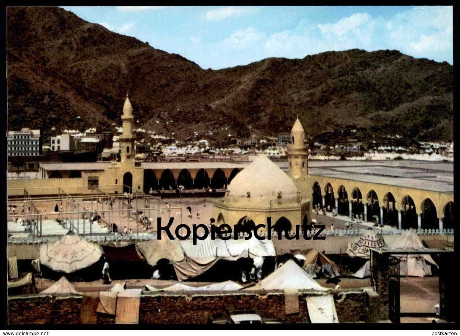 ÄLTERE POSTKARTE AL-KHEEF MOSQUE MUNA Masjid Al-Khayf Mina Al-Keef Saudi Arabia Moschee Cpa Ansichtskarte Postcard AK - Saudi Arabia