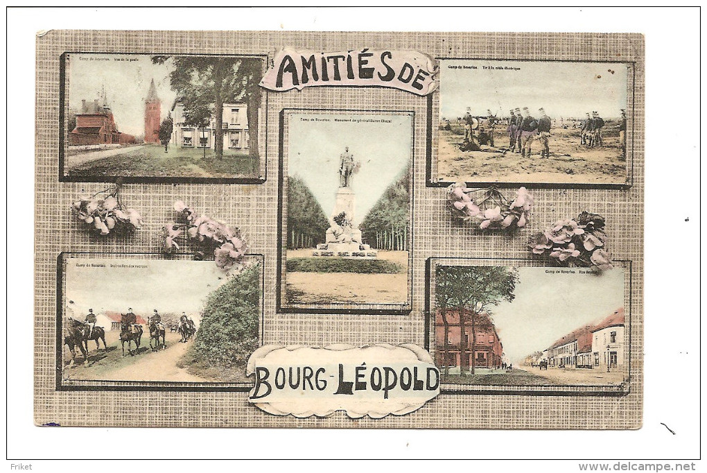 - 1407 -   BOURG LEOPOLD  Amities  Colorisee - Leopoldsburg