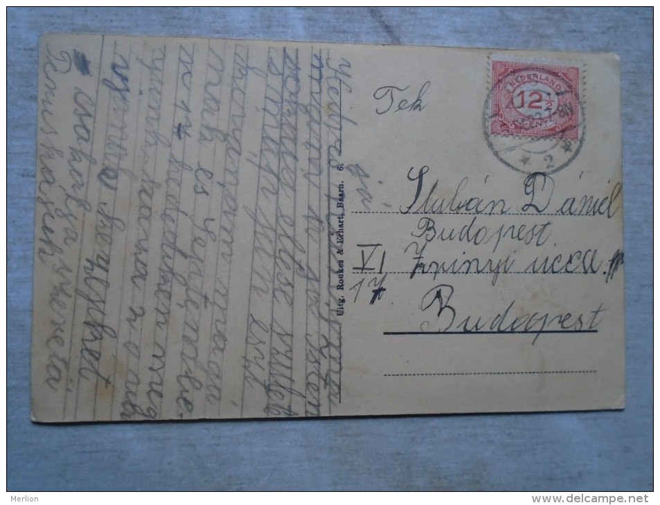 D142737  Brabantsch-Dorpsleven  -Meljerlsedracht -   OSS  Handstamp  1923  -Noord Brabant - Oss