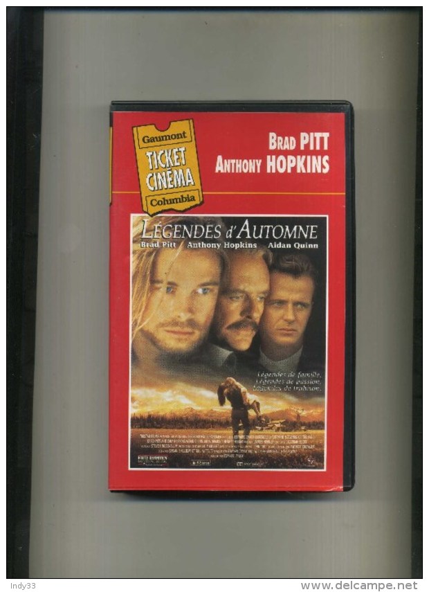 - LEGENDES D'AUTOMNE . FILM DE E. ZWICK 1994 . - Drama