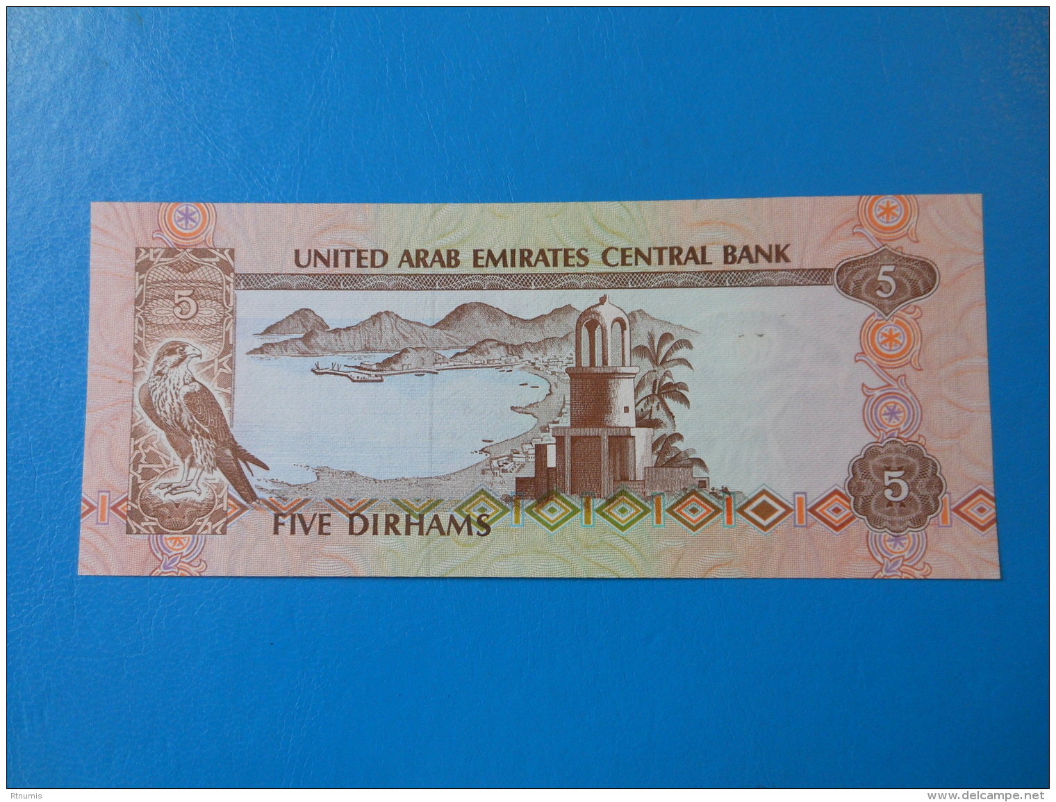 E.A.U. United Arab Emirates 5 Dirhams 1982 P7a UNC - Emirats Arabes Unis