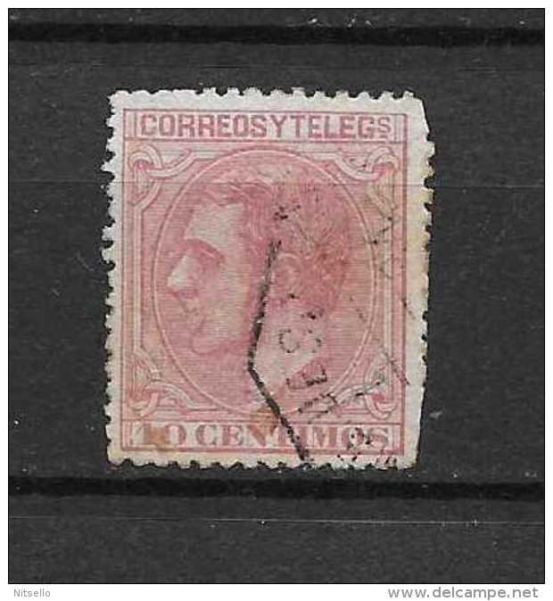 LOTE 2172   ///   (C010)  ESPAÑA  1879      EDIFIL Nº: 202 - Gebraucht