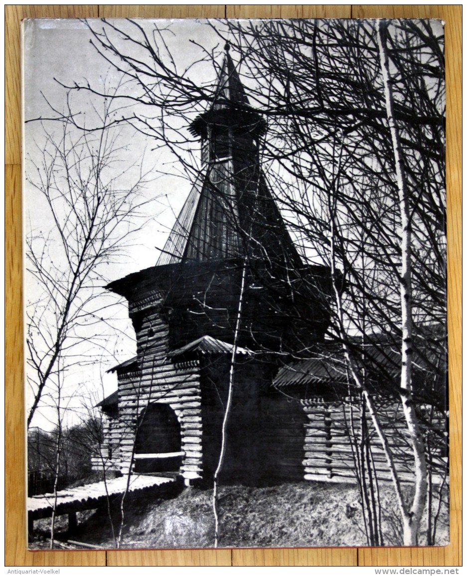 Russkoe Dereviannoe Zodchestvo [Russian Wooden Architecture - Russische Holz-Architektur]. (Text In Russian Language Wit - Architettura