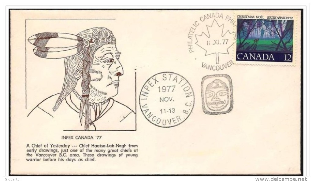 Canada: Capo Indiano, Indian Chief, Chef Indien - Indios Americanas