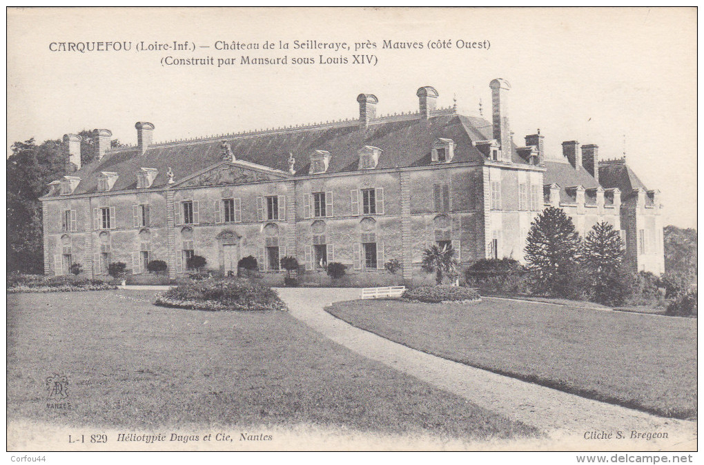CARQUEFOU : Le Château De La Seilleray - Carquefou