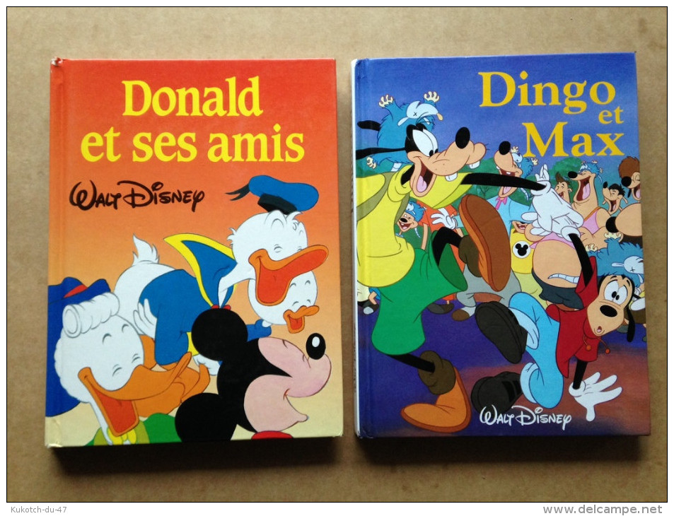 Disney - Classiques France Loisirs (Lot De 2 Livres) - Années 90 - Disney