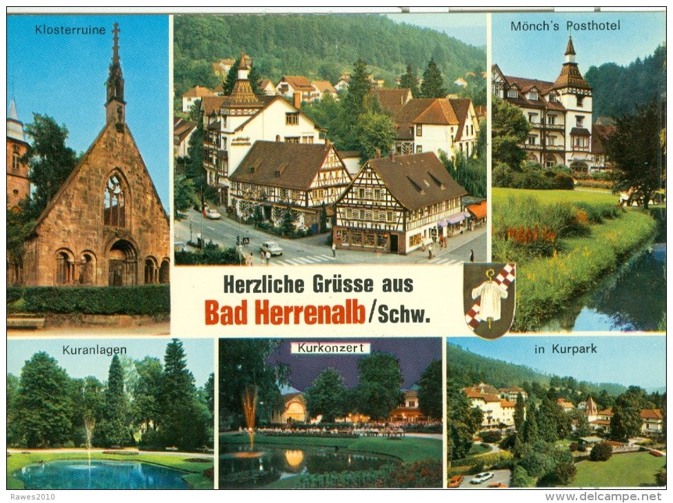 AK Bad Herrenalb Schwarzwald Thermal-Mineralbad MBK - Bad Herrenalb