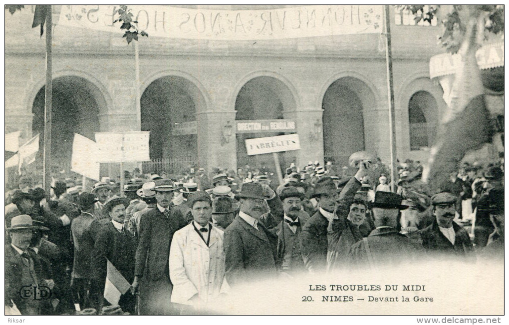 GREVE(NIMES) - Grèves