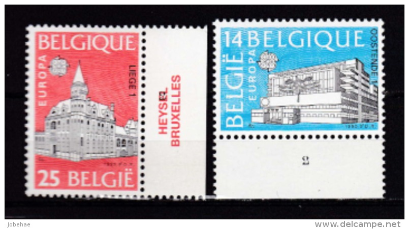 Belgie Plaatnummer COB** 2367-2368.2 - 1981-1990