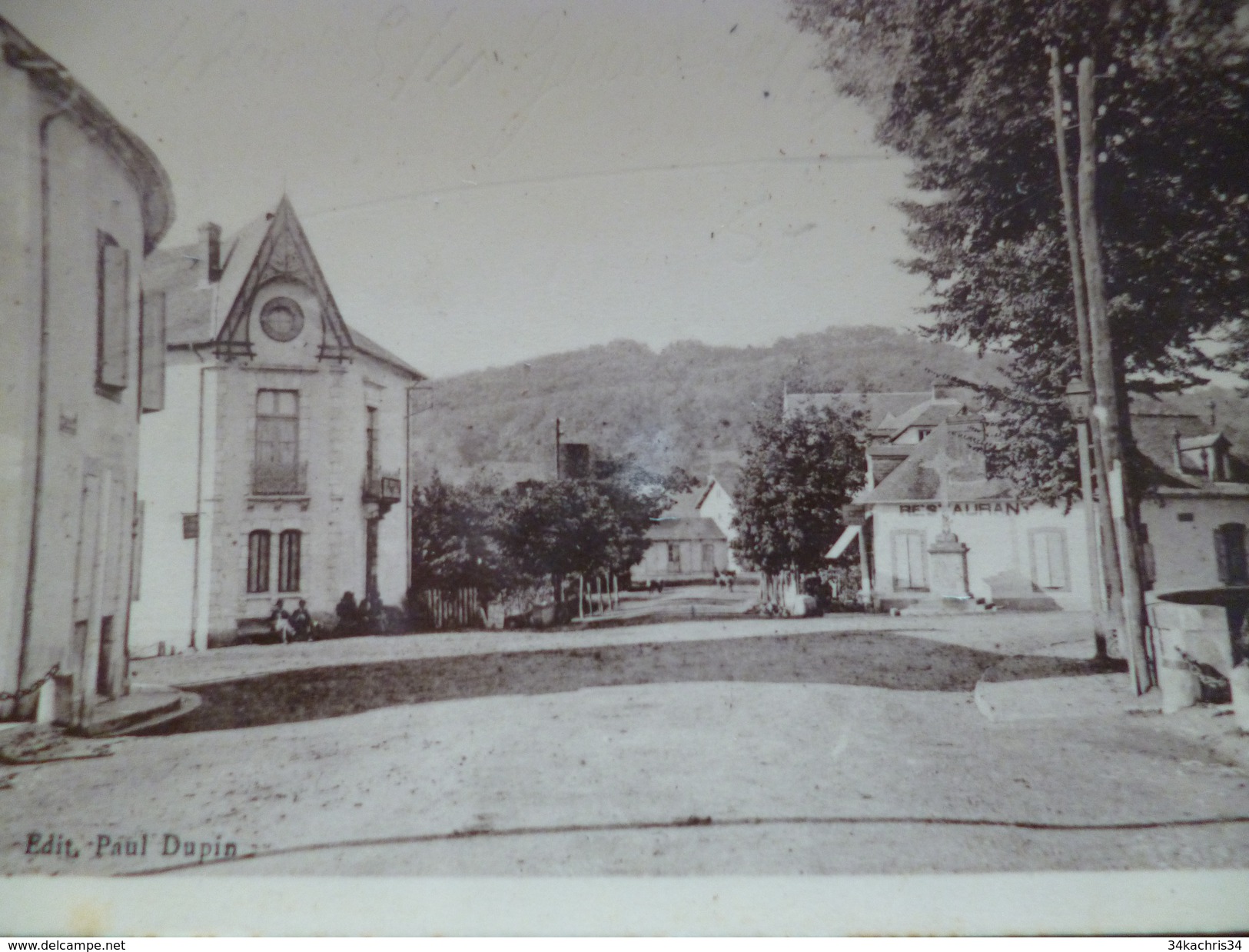 CPA 65 Hautes Pyrénées Tournay Avenue De La Gare - Tournay