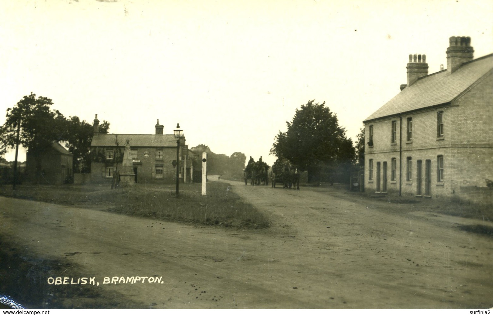 CAMBS - BRAMPTON (Near Huntingdon) - OBELISK - RP Ca234 - Huntingdonshire