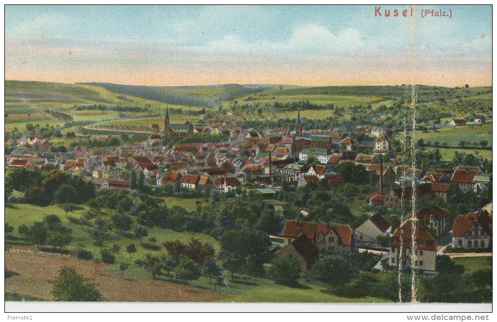 ALLEMAGNE - KUSEL - Carte Panoramique 2 Volets - Kusel