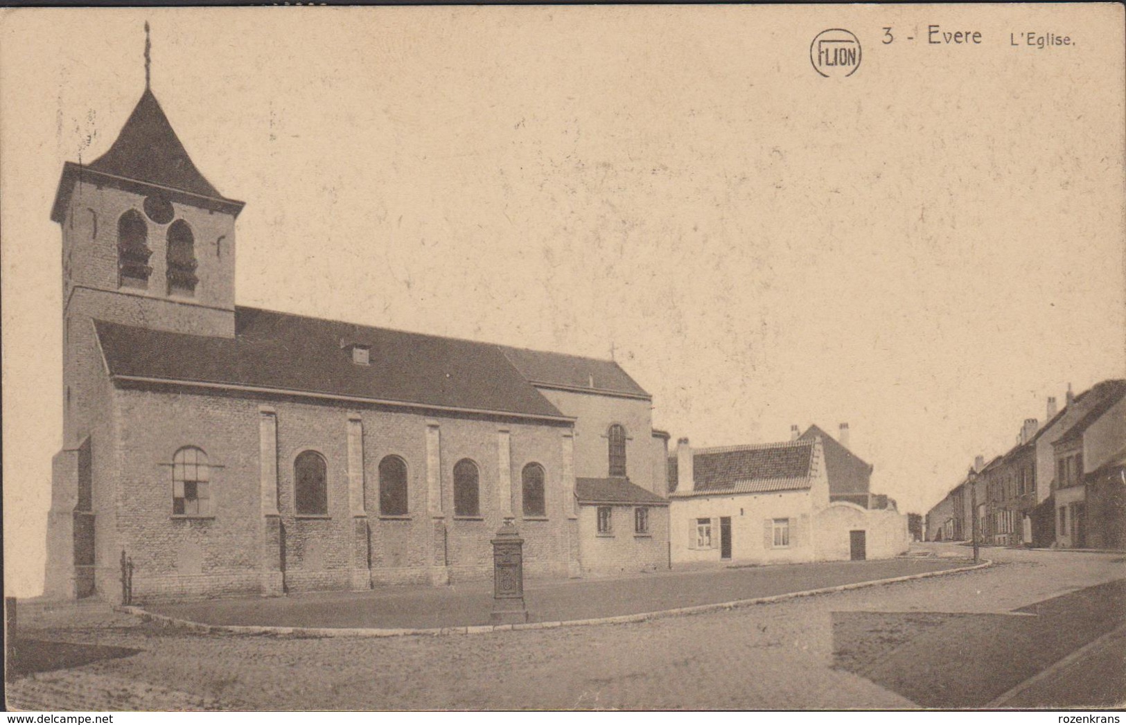 1928 Evere Brussel L' Eglise De Kerk - Evere