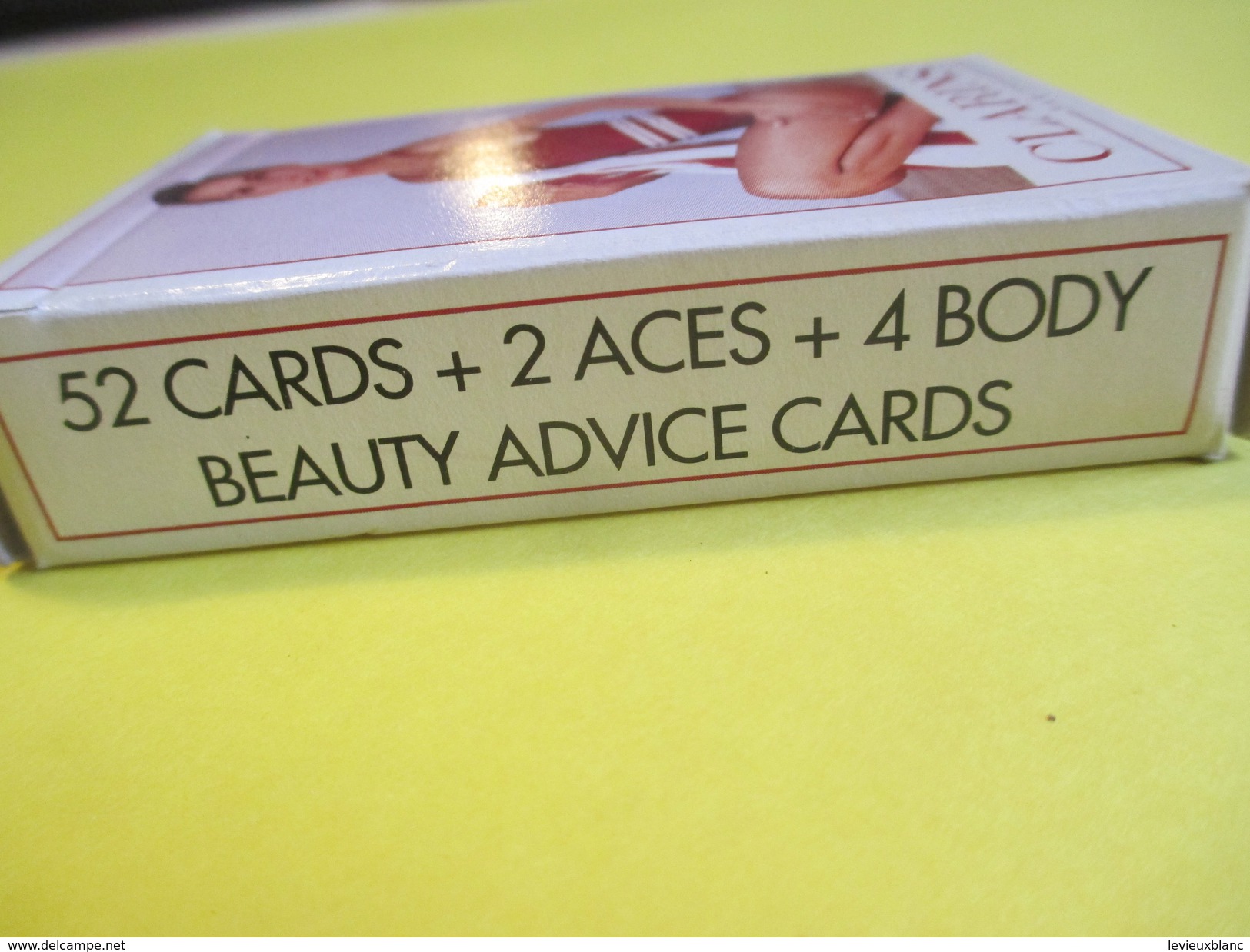 Jeux 58 Cartes Publicitaires/Clarins / Beauty Advice Cards/Hygiéne/ Grimaud /Paris/Vers 1990    CAJ23 - Andere & Zonder Classificatie